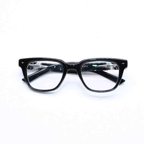 極美品 Gentle Monster ジェントル モンスター FATA 度入りメガネ アイウェア サイズ51□23-145 ブラック 中古 4a006730