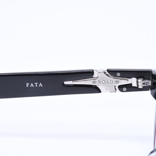 極美品 Gentle Monster ジェントル モンスター FATA 度入りメガネ アイウェア サイズ51□23-145 ブラック 中古 4a006730