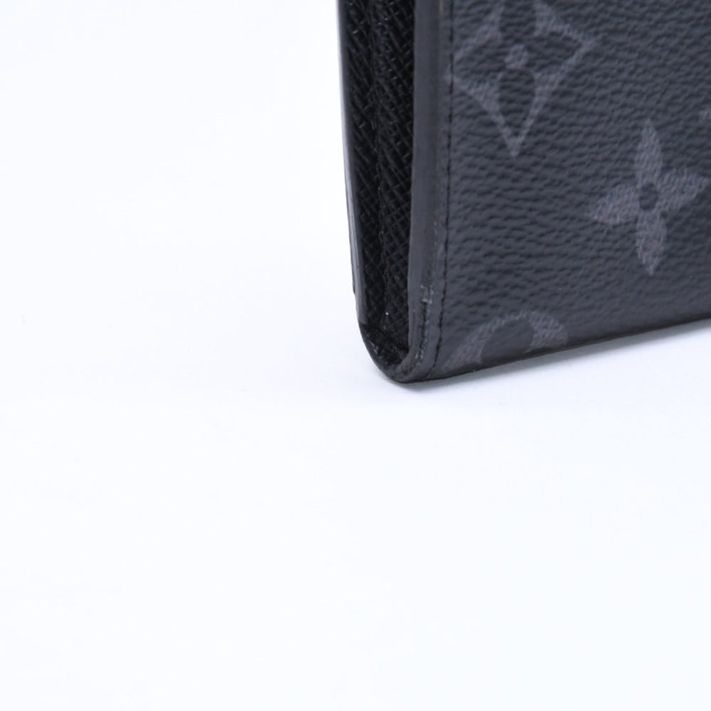 極美品 LOUIS VUITTON ルイヴィトン コインケース 小物入れ ポルトモネ・ジュール M63536 ブラック モノグラムエクリプス 中古 4a006622