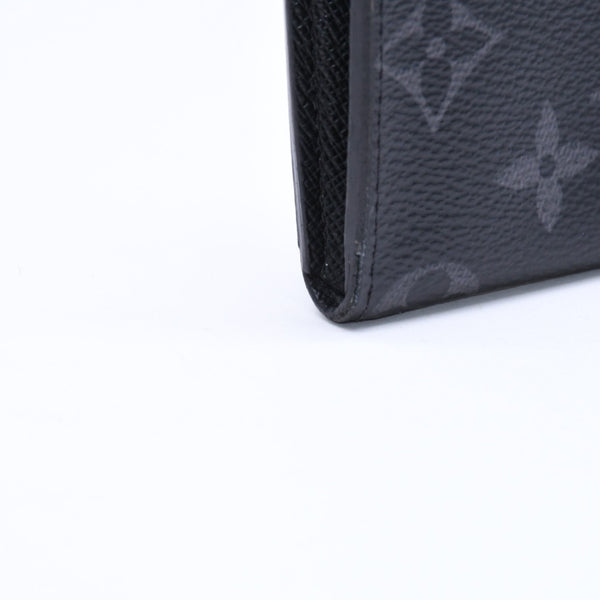 極美品 LOUIS VUITTON ルイヴィトン コインケース 小物入れ ポルトモネ・ジュール M63536 ブラック モノグラムエクリプス 中古 4a006622