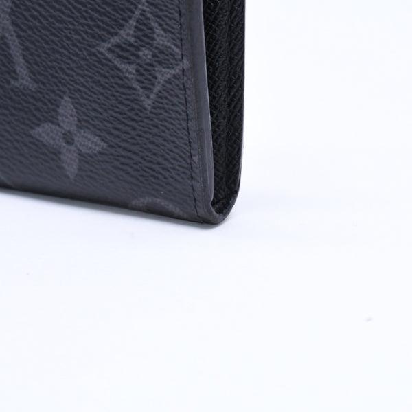極美品 LOUIS VUITTON ルイヴィトン コインケース 小物入れ ポルトモネ・ジュール M63536 ブラック モノグラムエクリプス 中古 4a006622
