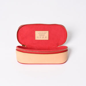 新品同様 LOUIS VUITTON ルイヴィトン LV × TM サングラス ポーチ GM サングラスケース GI1332 モノグラム チェリー 村上隆 中古 4a006611