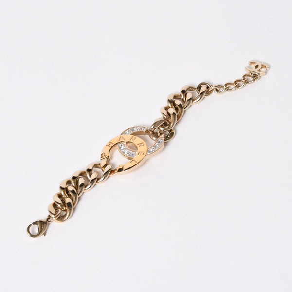 極美品 CHANEL シャネル × PHARRELL WILLIAMS ファレル ウィリアムス ココマーク ブレスレット 重量約74.90g B19D刻印 中古 4a006630