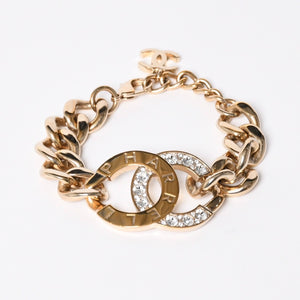 極美品 CHANEL シャネル × PHARRELL WILLIAMS ファレル ウィリアムス ココマーク ブレスレット 重量約74.90g B19D刻印 中古 4a006630