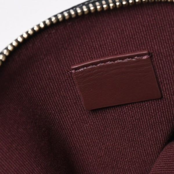 新品同様 CHANEL シャネル クラシック ジップコインパース AP2061 ランダム番台 ココマーク キャビアスキン ブラック ゴールド金具 中古 4a006629