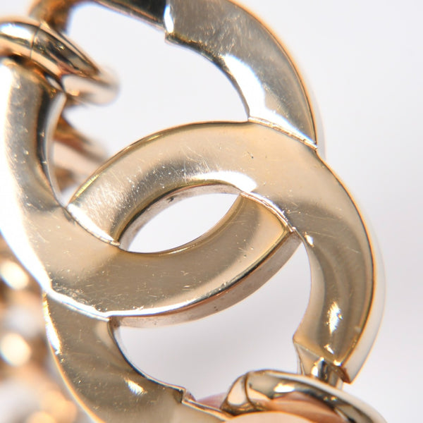 極美品 CHANEL シャネル × PHARRELL WILLIAMS ファレル ウィリアムス ココマーク ブレスレット 重量約74.90g B19D刻印 中古 4a006630