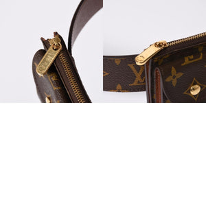 LOUIS VUITTON ルイヴィトン サンチュール ポシェット デュオ ウエストポーチ ベルト 幅4cm 95/38 モノグラム M9836 中古 4a006633