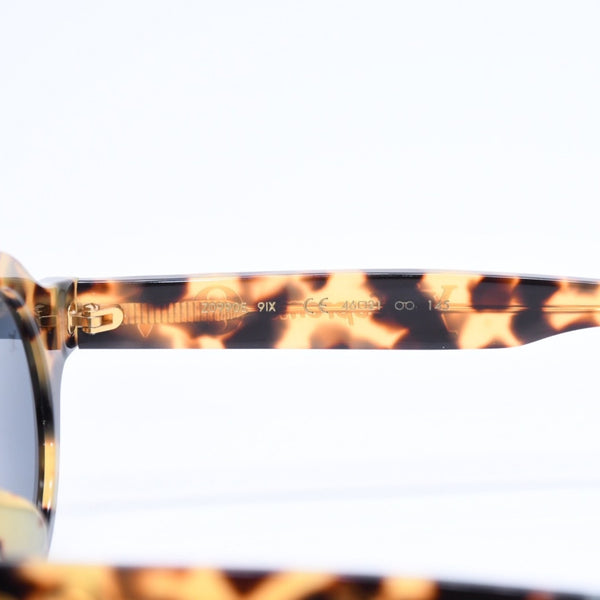 極美品 LOUIS VUITTON ルイヴィトン × SUPREME シュプリーム ダウンタウン サングラス Z0990E サイズ46□21 145 べっ甲カラー 中古 4a006621