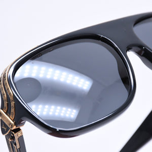 極美品 LOUIS VUITTON ルイヴィトン 1.0 ミリオネア サングラス アイウェア Z2516U サイズ63□16 140モノグラム ブラック 中古 4a006626