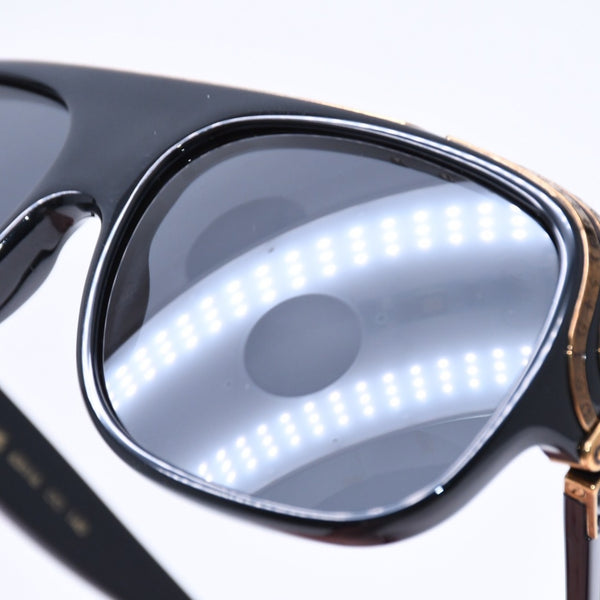 極美品 LOUIS VUITTON ルイヴィトン 1.0 ミリオネア サングラス アイウェア Z2516U サイズ63□16 140モノグラム ブラック 中古 4a006626