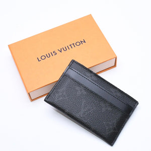 LOUIS VUITTON ルイヴィトン ポルト カルト ダブル カードケース モノグラム エクリプス M62170 キャンバス 美品 中古 4a006639