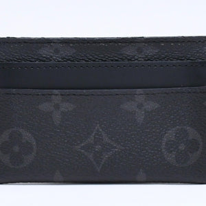 LOUIS VUITTON ルイヴィトン ポルト カルト ダブル カードケース モノグラム エクリプス M62170 キャンバス 美品 中古 4a006639