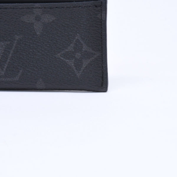 LOUIS VUITTON ルイヴィトン ポルト カルト ダブル カードケース モノグラム エクリプス M62170 キャンバス 美品 中古 4a006639