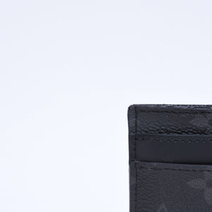 LOUIS VUITTON ルイヴィトン ポルト カルト ダブル カードケース モノグラム エクリプス M62170 キャンバス 美品 中古 4a006639