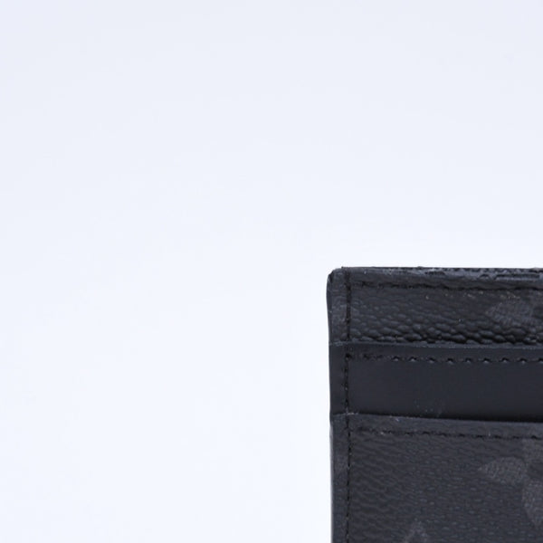 LOUIS VUITTON ルイヴィトン ポルト カルト ダブル カードケース モノグラム エクリプス M62170 キャンバス 美品 中古 4a006639