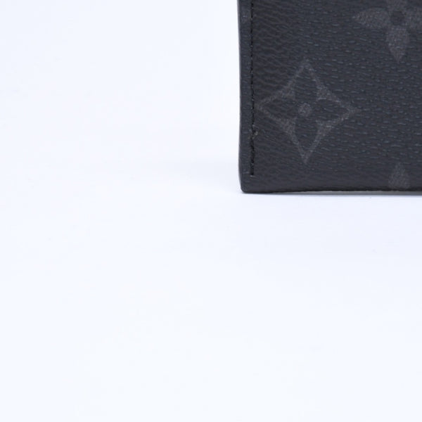 LOUIS VUITTON ルイヴィトン ポルト カルト ダブル カードケース モノグラム エクリプス M62170 キャンバス 美品 中古 4a006639