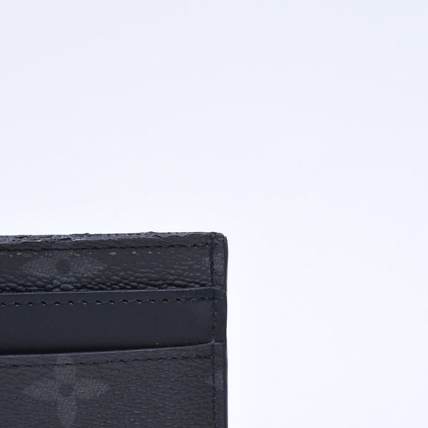 LOUIS VUITTON ルイヴィトン ポルト カルト ダブル カードケース モノグラム エクリプス M62170 キャンバス 美品 中古 4a006639