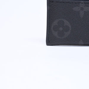 LOUIS VUITTON ルイヴィトン ポルト カルト ダブル カードケース モノグラム エクリプス M62170 キャンバス 美品 中古 4a006639