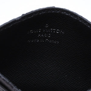 LOUIS VUITTON ルイヴィトン ポルト カルト ダブル カードケース モノグラム エクリプス M62170 キャンバス 美品 中古 4a006639