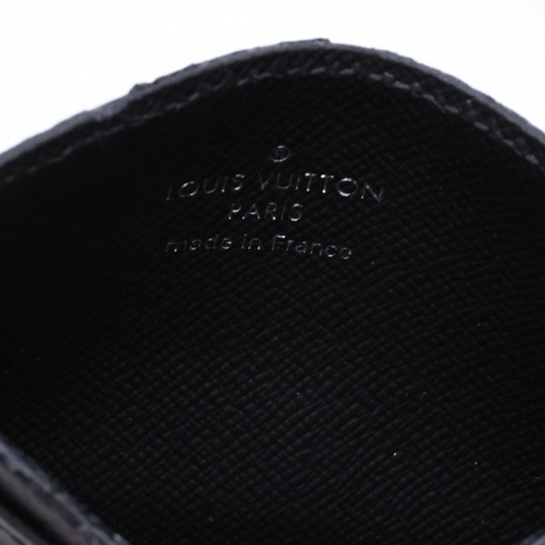LOUIS VUITTON ルイヴィトン ポルト カルト ダブル カードケース モノグラム エクリプス M62170 キャンバス 美品 中古 4a006639