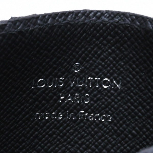 LOUIS VUITTON ルイヴィトン ポルト カルト ダブル カードケース モノグラム エクリプス M62170 キャンバス 美品 中古 4a006639
