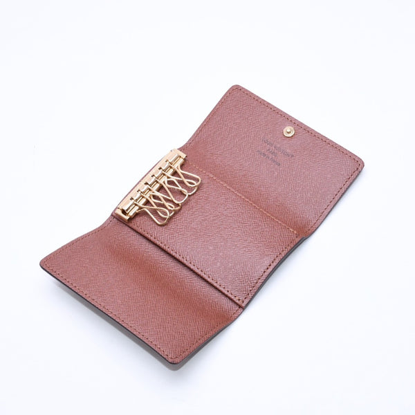 極美品 LOUIS VUITTON ルイヴィトン ミュルティクレ6 キーケース M62630 モノグラムキャンバス 6連キーフック 中古 4a006619
