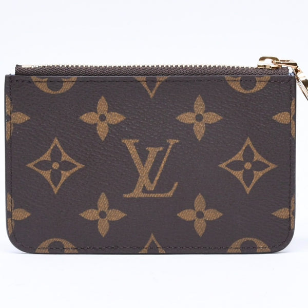新品同様 LOUIS VUITTON ルイヴィトン ポルト カルト ロミー コインケース 小銭入れ M26653 モノグラム ブルーフロスト 中古 4a006616