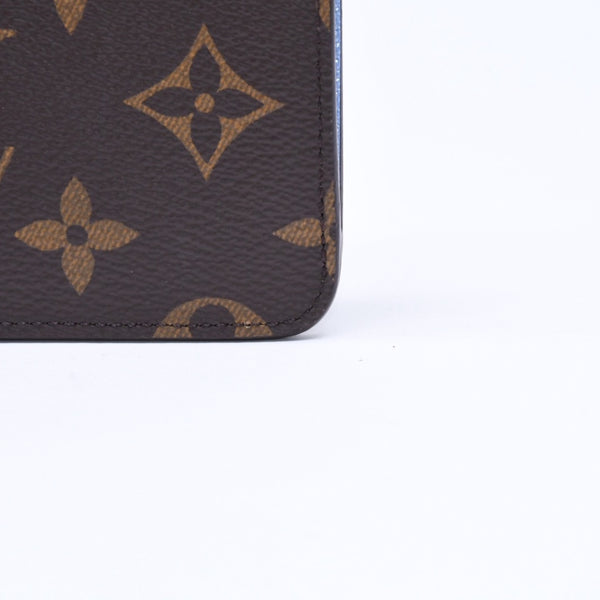 新品同様 LOUIS VUITTON ルイヴィトン ポルト カルト ロミー コインケース 小銭入れ M26653 モノグラム ブルーフロスト 中古 4a006616