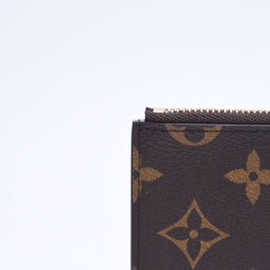 新品同様 LOUIS VUITTON ルイヴィトン ポルト カルト ロミー コインケース 小銭入れ M26653 モノグラム ブルーフロスト 中古 4a006616
