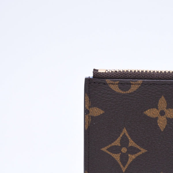 新品同様 LOUIS VUITTON ルイヴィトン ポルト カルト ロミー コインケース 小銭入れ M26653 モノグラム ブルーフロスト 中古 4a006616