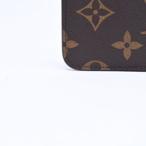 新品同様 LOUIS VUITTON ルイヴィトン ポルト カルト ロミー コインケース 小銭入れ M26653 モノグラム ブルーフロスト 中古 4a006616