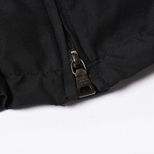 極美品 PRADA プラダ PRADA SPORTS プラダスポーツ GORE-TEX ゴアテックス ナイロンジャケット ジャケット ブラック レッド サイズ52 中古 4a006651