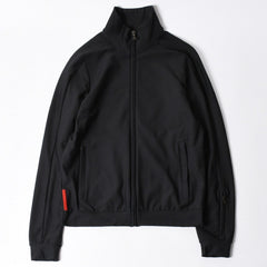 PRADA プラダ トラック ジャケット SJC303 KPN ポルトガル製 ポリエステル ナイロン ブラック サイズS 美品 中古 4a006652