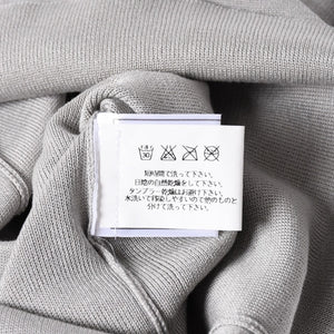 極美品 CHANEL シャネル ココマーク タンクトップ P17742V00943 コットン グレー シルバー金具 中古 4a006354