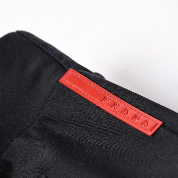 PRADA プラダ トラック ジャケット SJC303 KPN ポルトガル製 ポリエステル ナイロン ブラック サイズS 美品 中古 4a006652