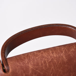 HERMES エルメス エールバッグ GM トワルアッシュ トートバッグ ショルダーバッグ ベージュ ブラウン ゴールド金具 E刻印 美品 中古 4a006381