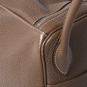HERMES エルメス 2WAYバッグ リンディ30 エトゥープ A刻印 トリヨンクレマンスシルバー金具 美品 中古 4a006656