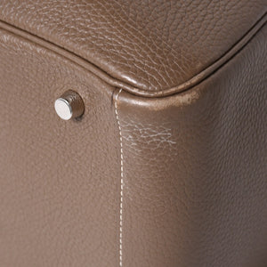 HERMES エルメス 2WAYバッグ リンディ30 エトゥープ A刻印 トリヨンクレマンスシルバー金具 美品 中古 4a006656
