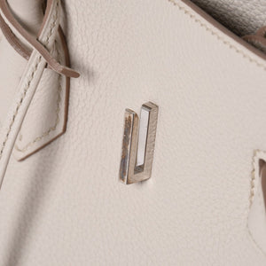 極美品 HERMES エルメス BIRKIN バーキン35 クレ C刻印 シルバー金具 トゴ ハンドバッグ 中古 4a006653