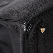 Load the image into the gallery viewer. 極美品 HERMES エルメス バーキン30 ハンドバッグ トゴ ブラック ゴールド金具 A刻印 中古 4a006655