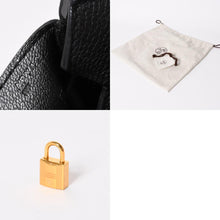 Load the image into the gallery viewer. 極美品 HERMES エルメス バーキン30 ハンドバッグ トゴ ブラック ゴールド金具 A刻印 中古 4a006655