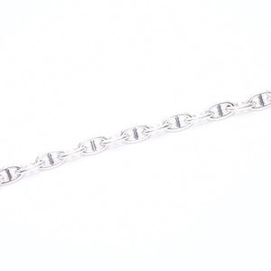 HERMES エルメス シェーヌダンクル GM ブレスレット H101672B 重量約75.90g 14コマ シルバー925 全長約24cm 美品 中古 4a006815