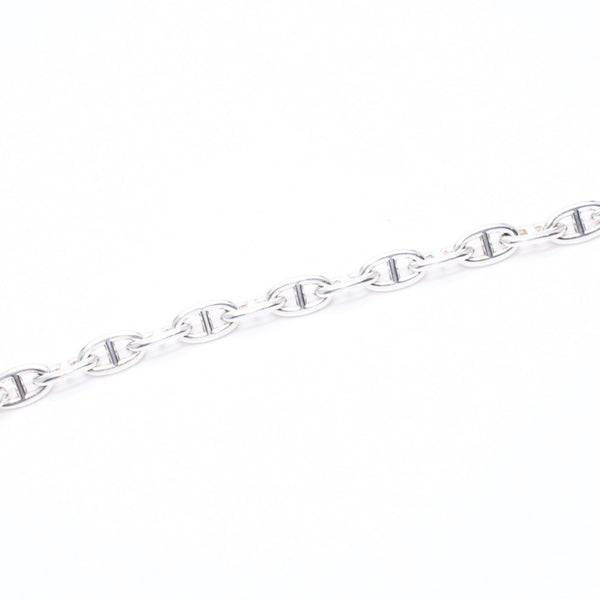 HERMES エルメス シェーヌダンクル GM ブレスレット H101672B 重量約75.90g 14コマ シルバー925 全長約24cm 美品 中古 4a006815