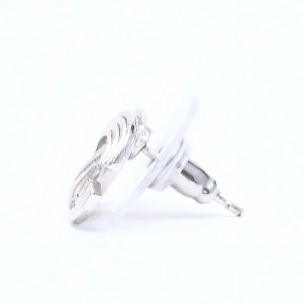 CHANEL シャネル ピアス アクセサリー ココマーク シルバー メタル A刻印 重量約2.2g 美品 中古 4b003132