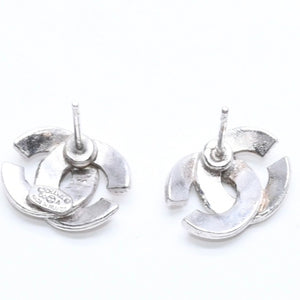 CHANEL シャネル ピアス アクセサリー ココマーク シルバー メタル A刻印 重量約2.2g 美品 中古 4b003132