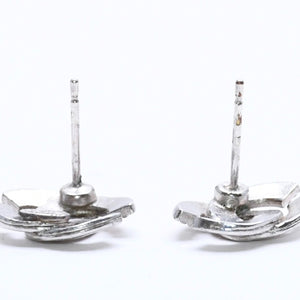 CHANEL シャネル ピアス アクセサリー ココマーク シルバー メタル A刻印 重量約2.2g 美品 中古 4b003132