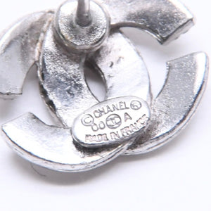CHANEL シャネル ピアス アクセサリー ココマーク シルバー メタル A刻印 重量約2.2g 美品 中古 4b003132
