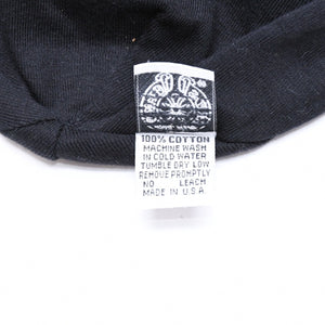 極美品 CHROME HEARTS クロムハーツ サーマル ビーニー ニットキャップ FUCK YOU 刺繍 ブラック 中古 4a006578