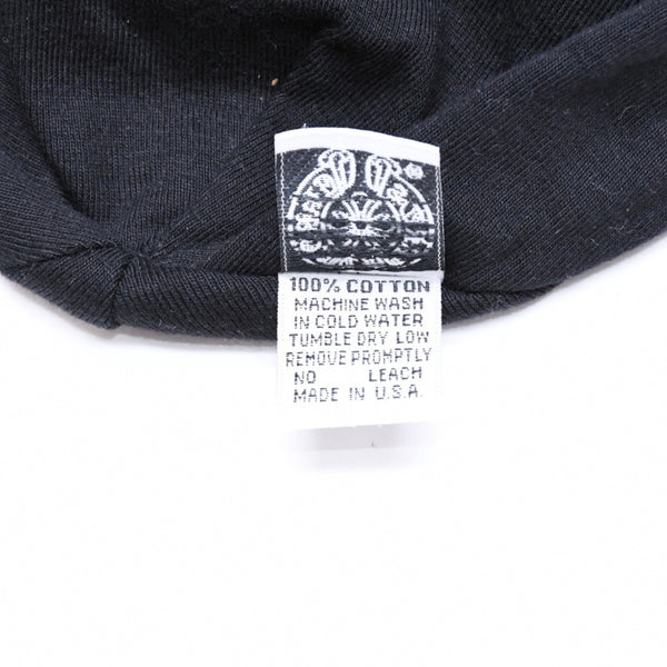 極美品 CHROME HEARTS クロムハーツ サーマル ビーニー ニットキャップ FUCK YOU 刺繍 ブラック 中古 4a006578