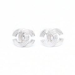 CHANEL シャネル ピアス アクセサリー ココマーク シルバー メタル A刻印 重量約2.2g 美品 中古 4b003132
